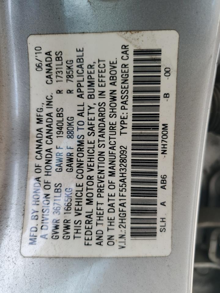 2010 HONDA CIVIC