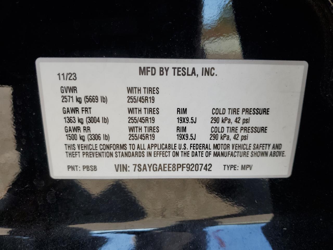 2023 TESLA MODEL Y