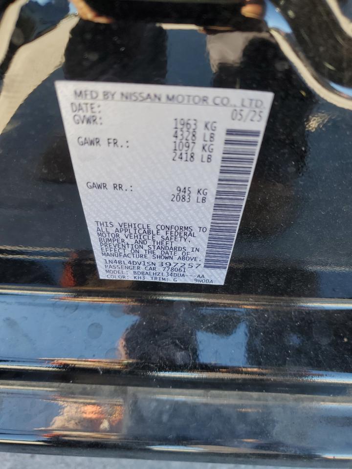 2025 NISSAN ALTIMA
