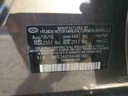 2017 HYUNDAI SONATA