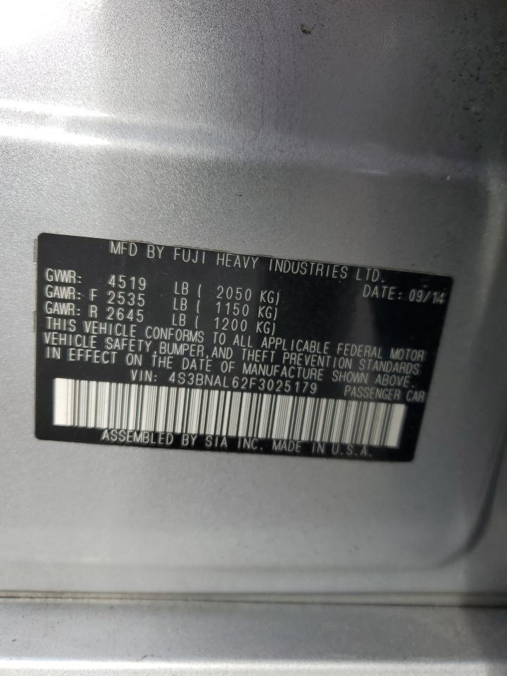 2015 SUBARU Legacy