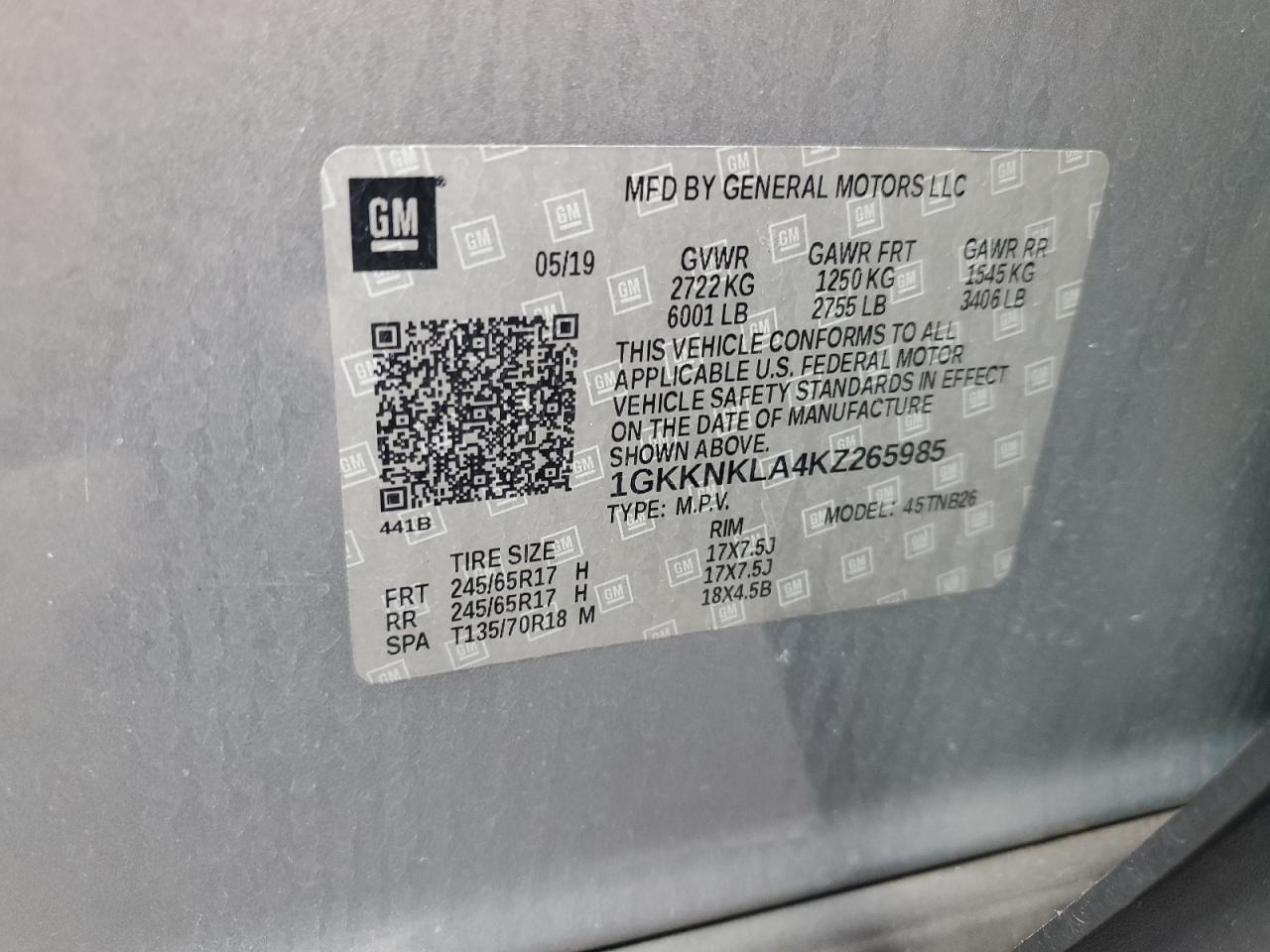 2019 GMC ACADIA