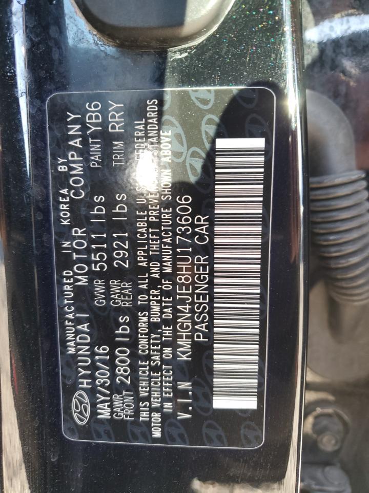 2017 GENESIS G80