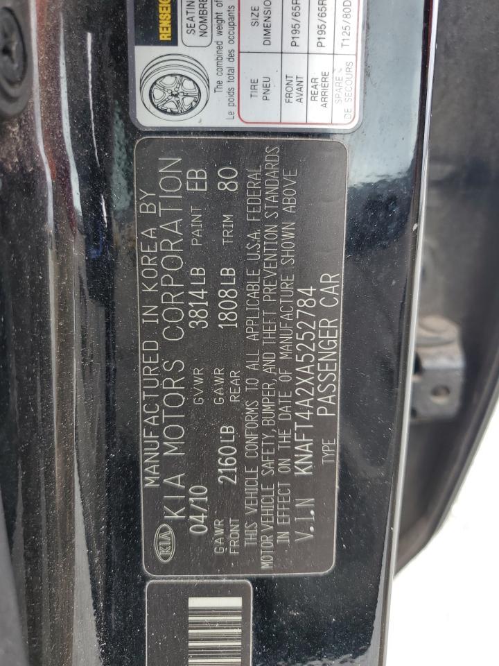 2010 KIA FORTE
