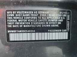 2013 VOLKSWAGEN CC