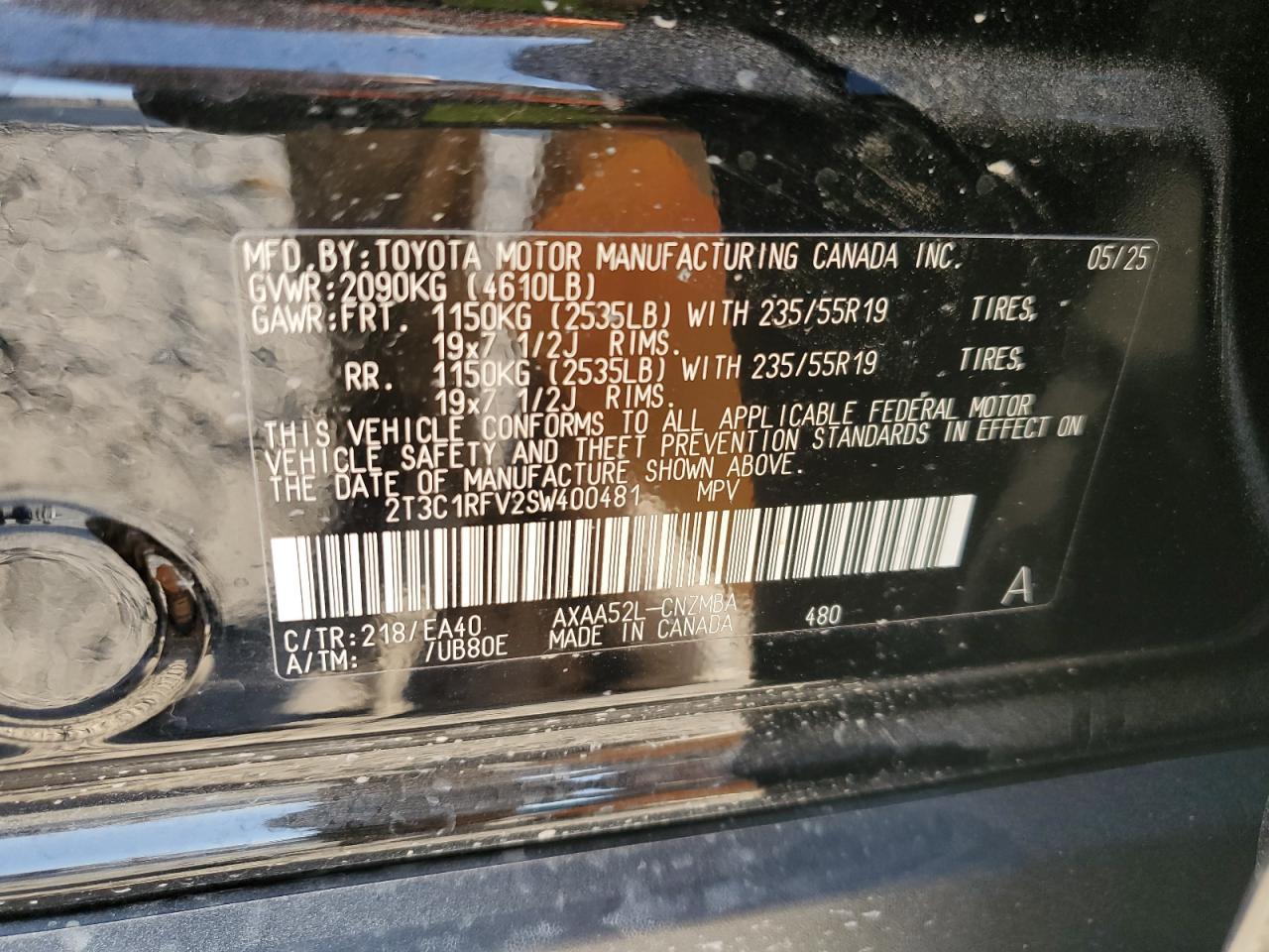 2025 TOYOTA RAV4