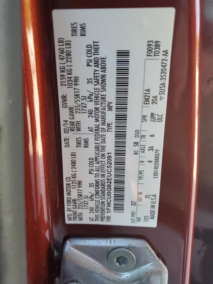 2014 FORD ESCAPE