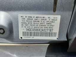 2002 HONDA ACCORD