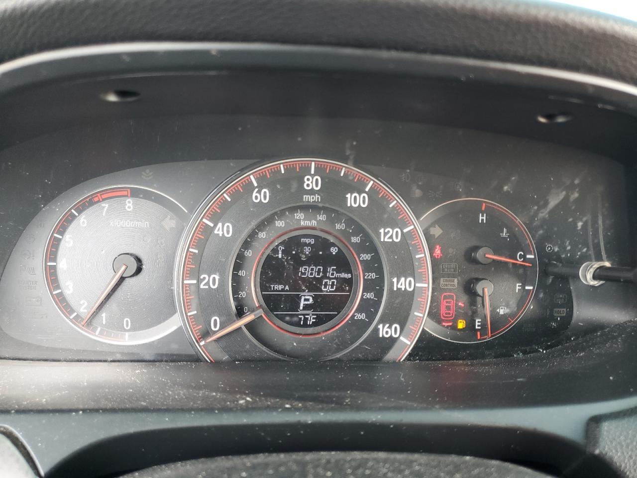 2016 HONDA ACCORD