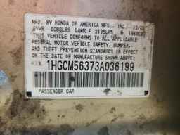 2003 HONDA ACCORD