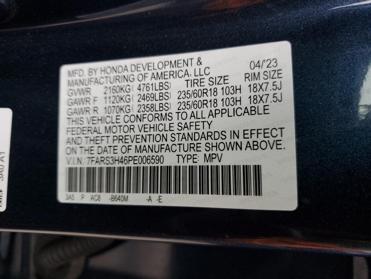 2023 HONDA CR-V