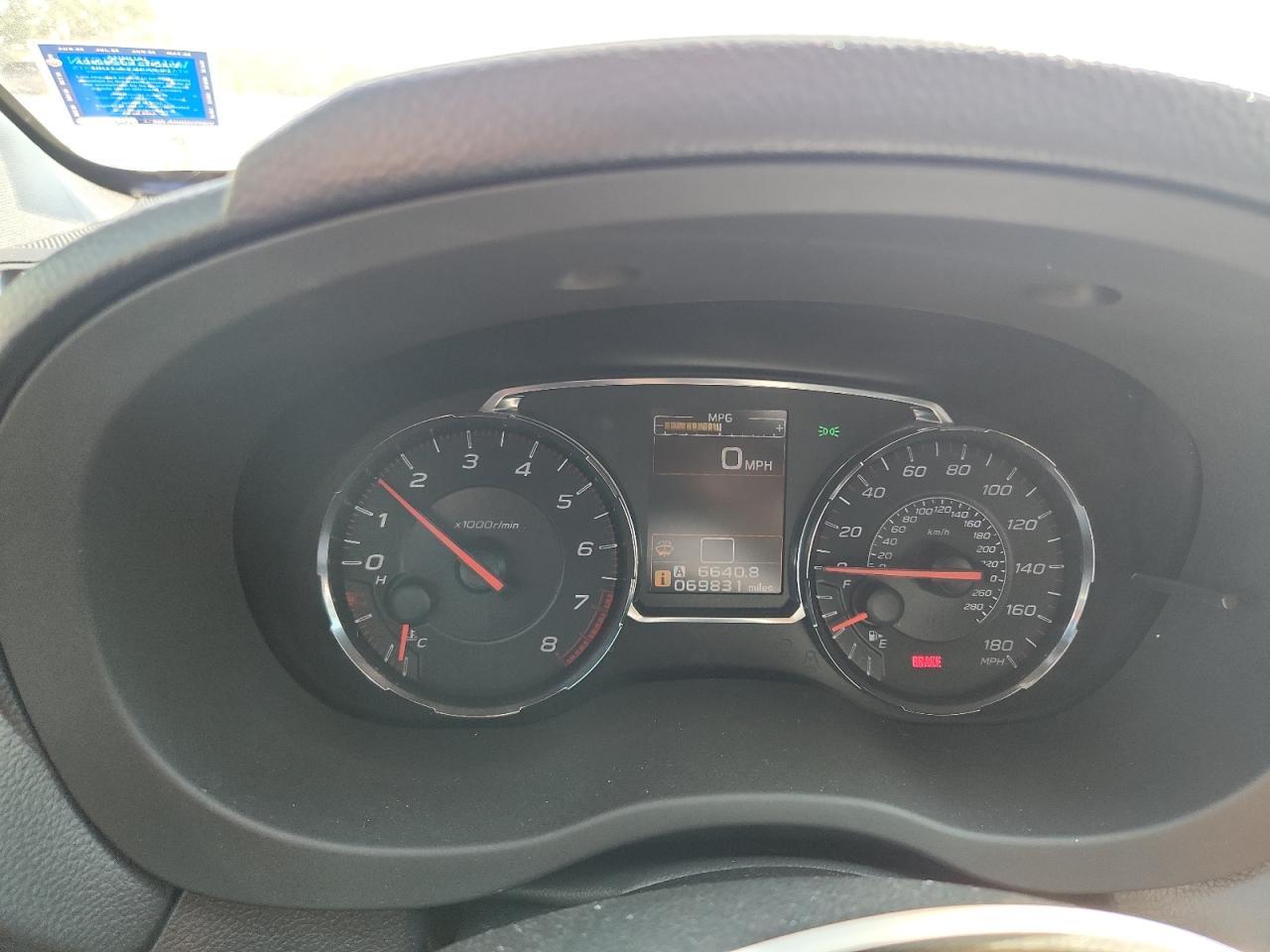 2018 SUBARU WRX