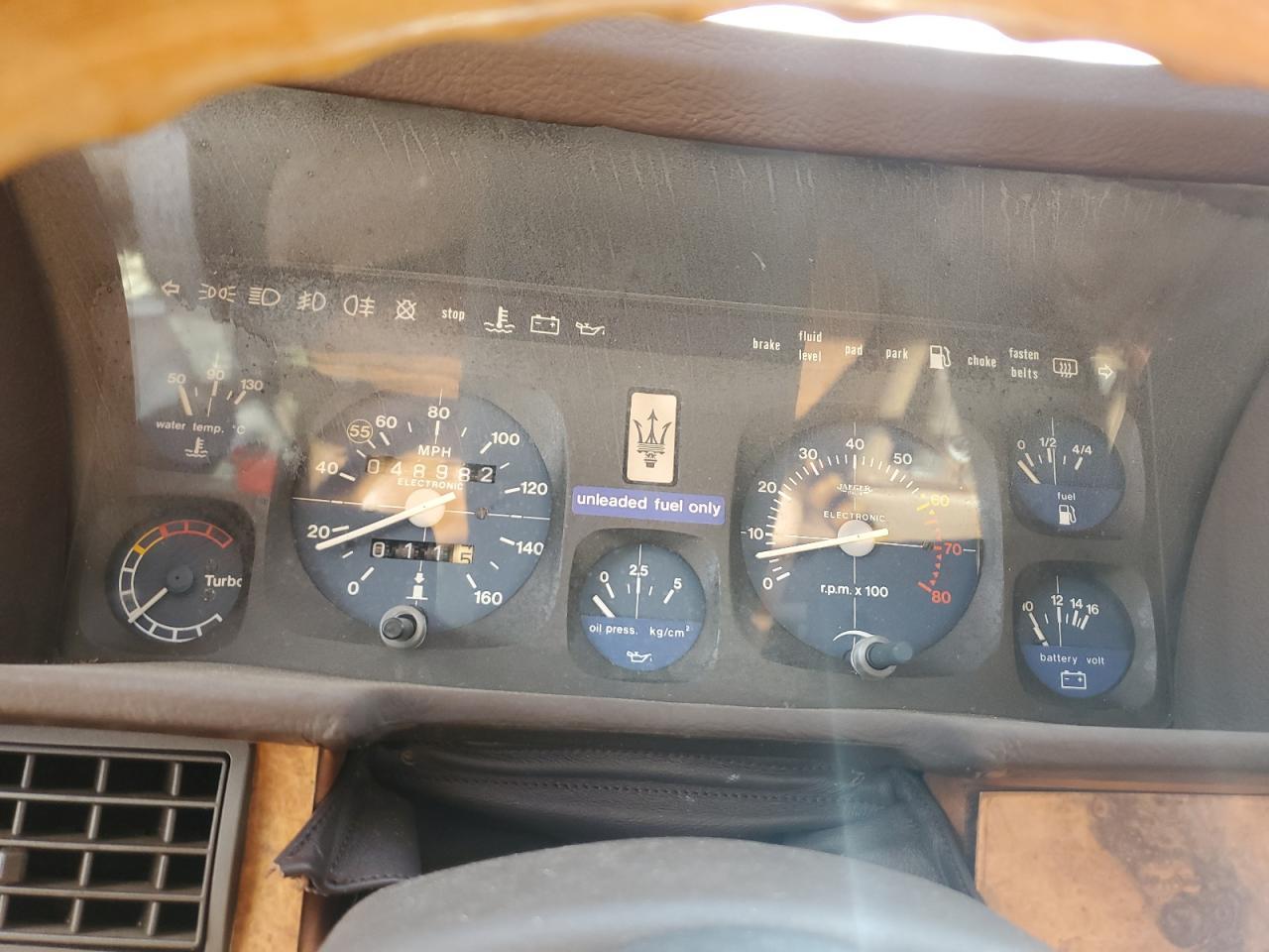 1984 MASERATI BITURBO