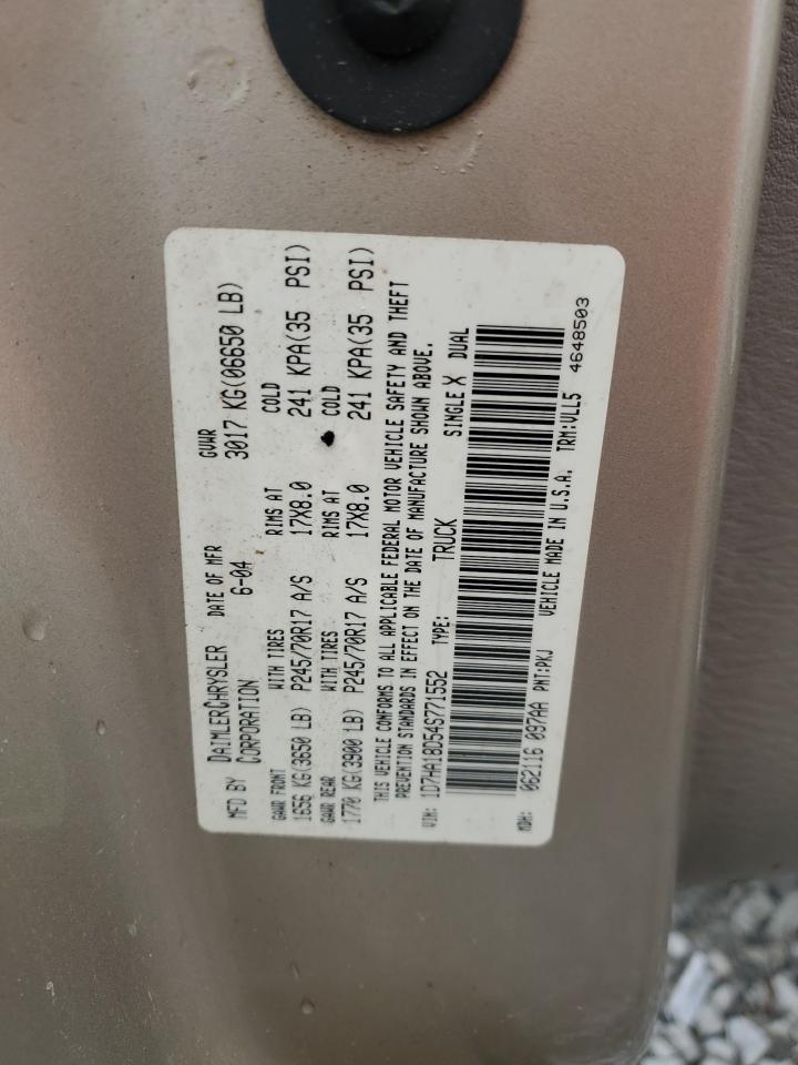 2004 DODGE RAM 1500