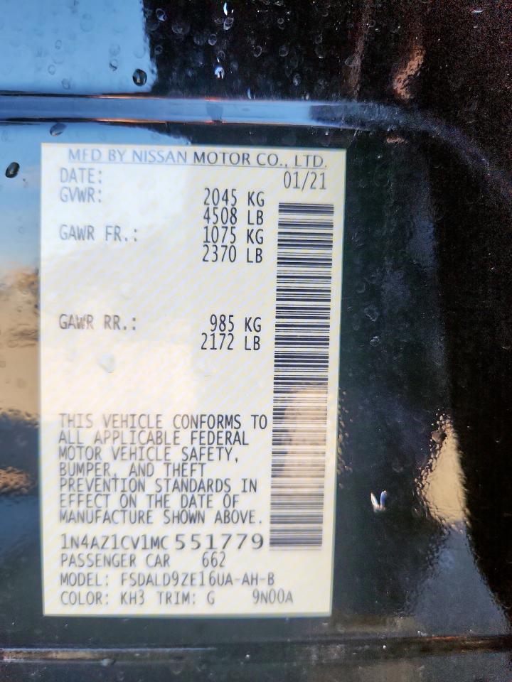 2021 NISSAN LEAF