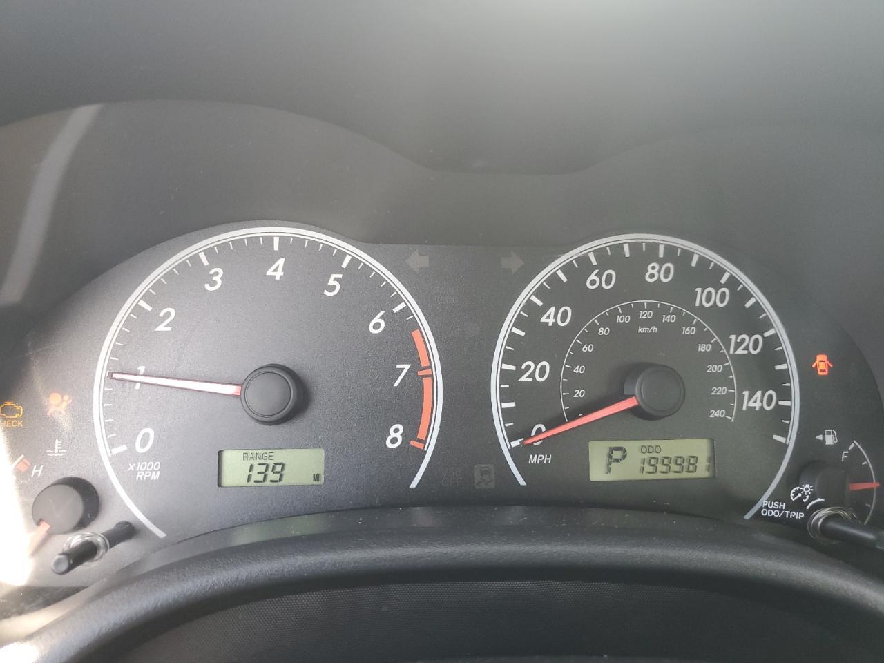 2009 TOYOTA COROLLA
