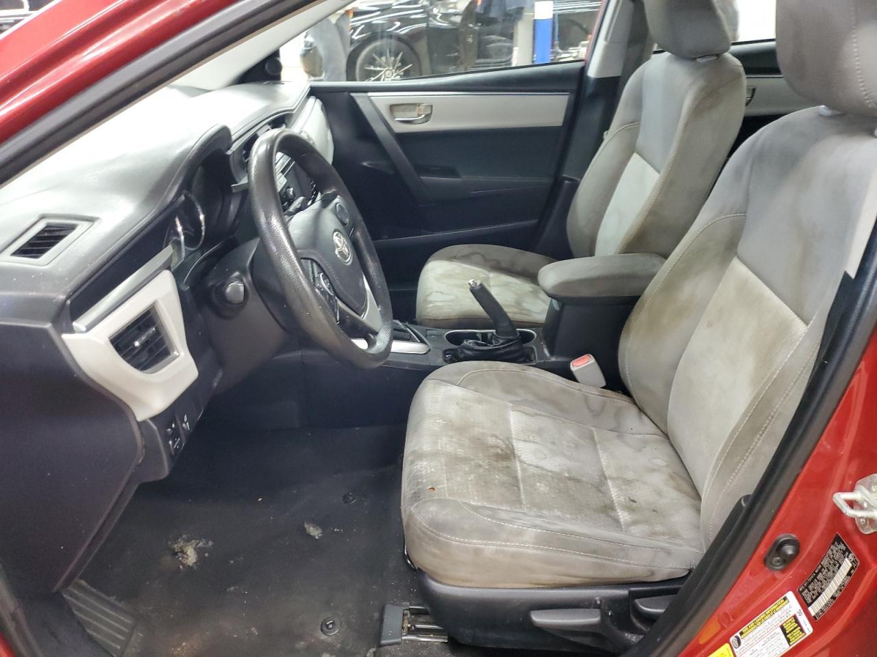 2016 TOYOTA COROLLA