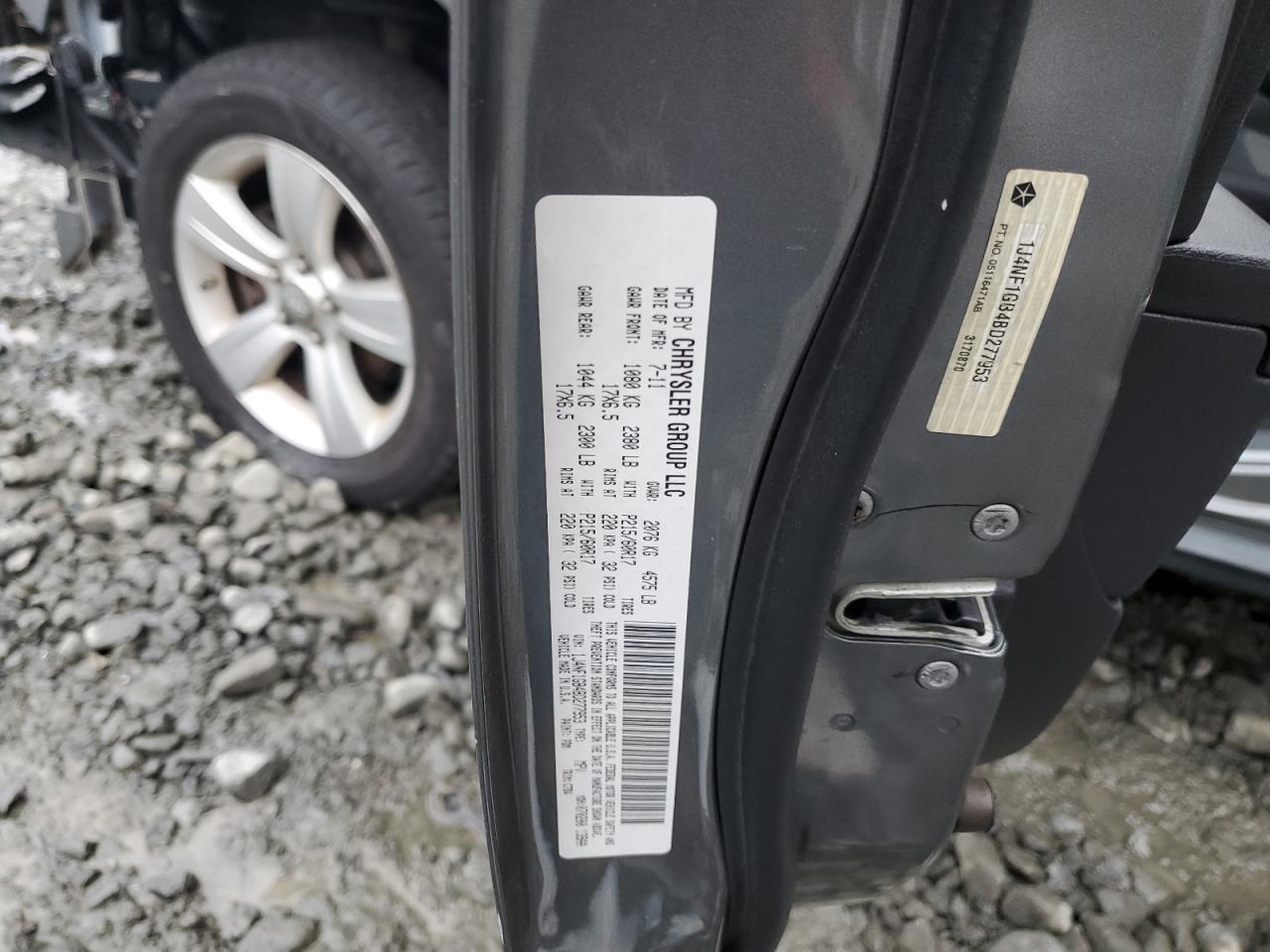 2011 JEEP PATRIOT