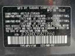 2025 SUBARU Crosstrek