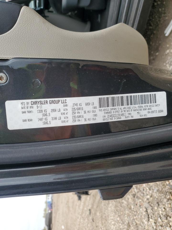 2012 DODGE GRAND CARAVAN