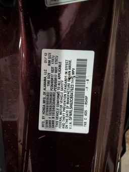 2012 HONDA ODYSSEY