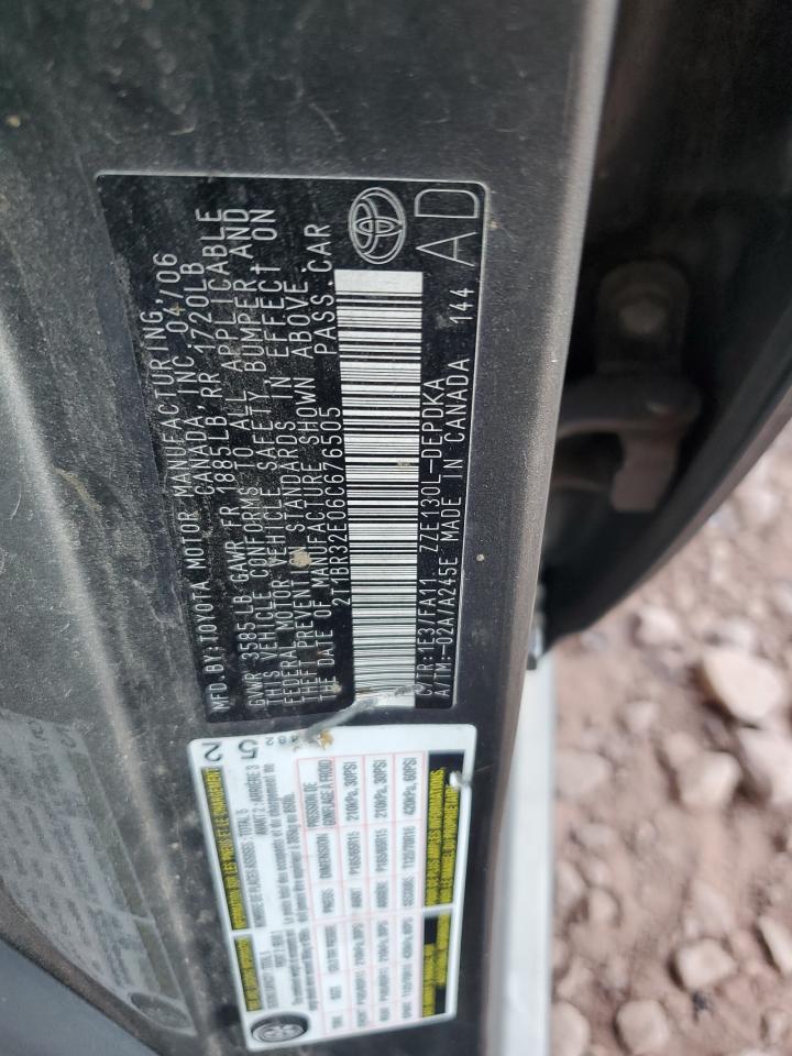 2006 TOYOTA COROLLA