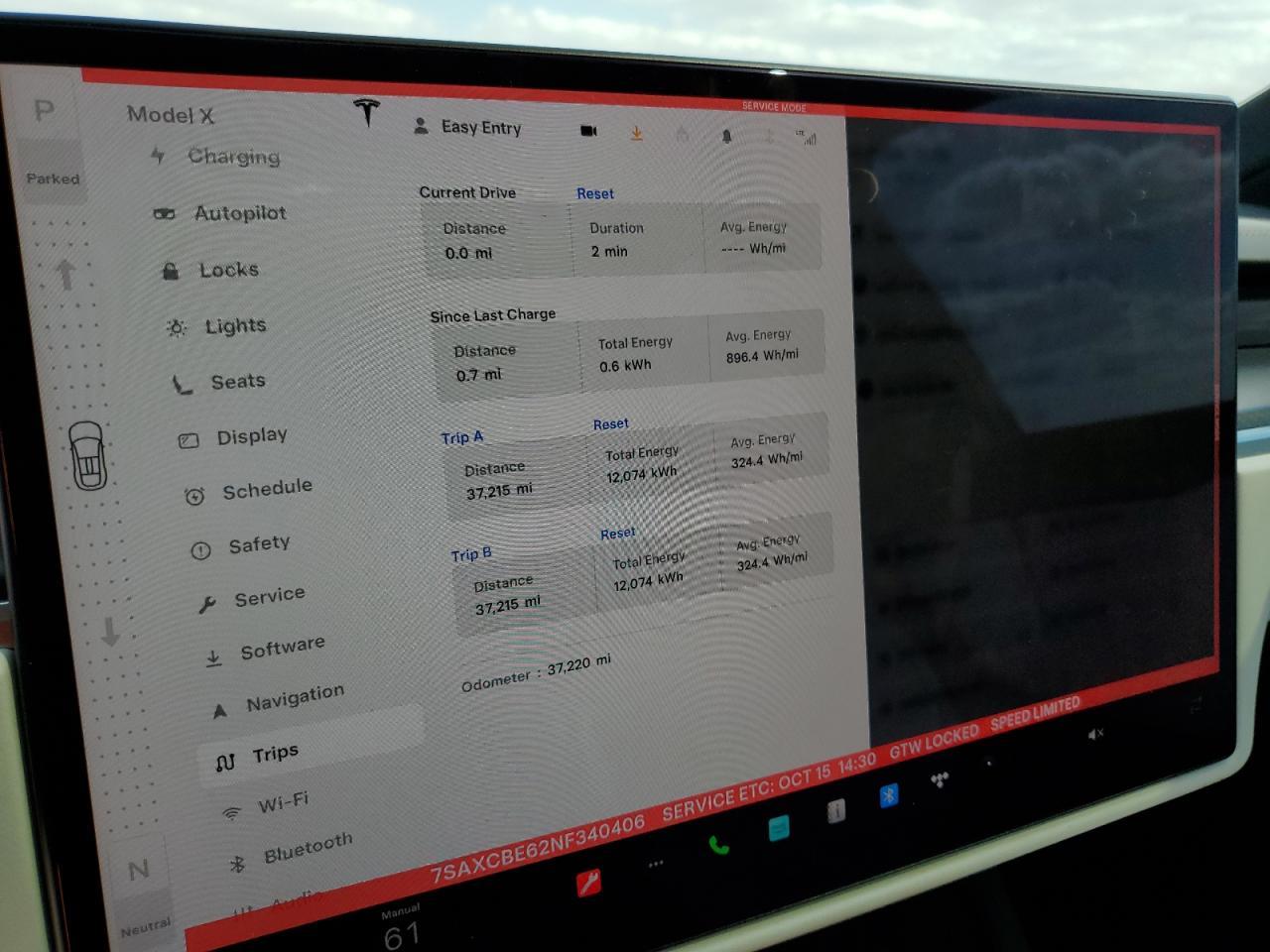 2022 TESLA MODEL X