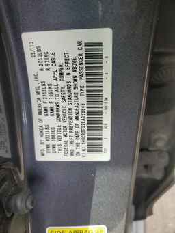 2014 HONDA ACCORD