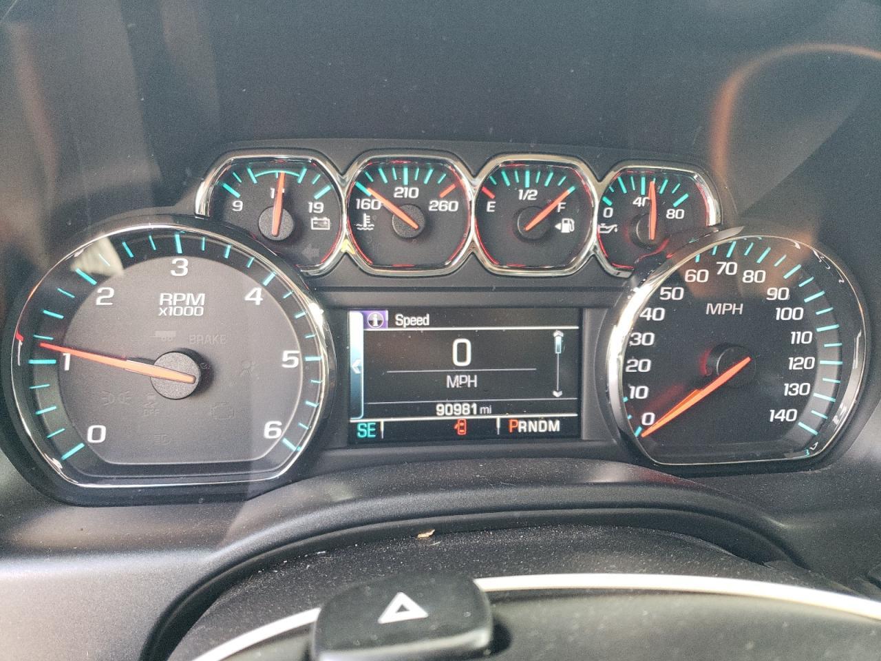2016 CHEVROLET SILVERADO 1500