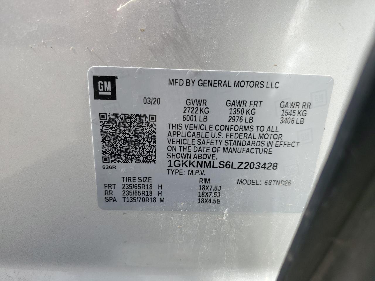 2020 GMC ACADIA