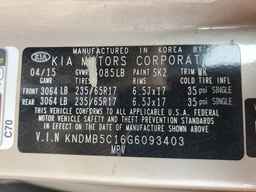 2016 KIA SEDONA