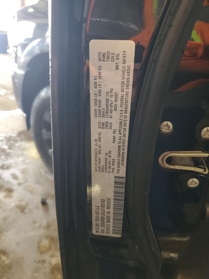 2020 RAM 2500