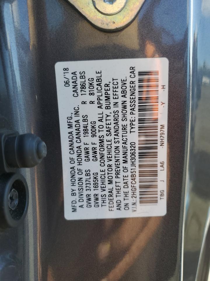 2018 HONDA CIVIC