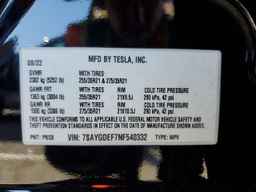2022 TESLA MODEL Y