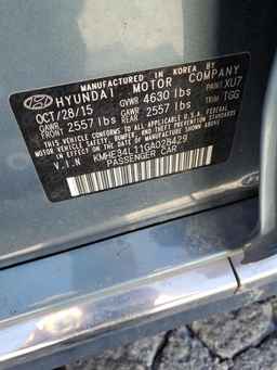 2016 HYUNDAI SONATA