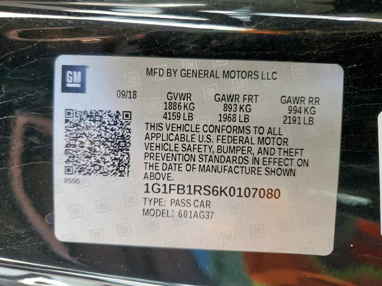 2019 CHEVROLET Camaro