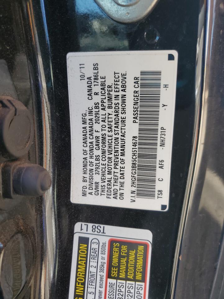 2012 HONDA CIVIC