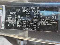 2025 KIA K4
