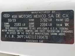 2020 KIA FORTE