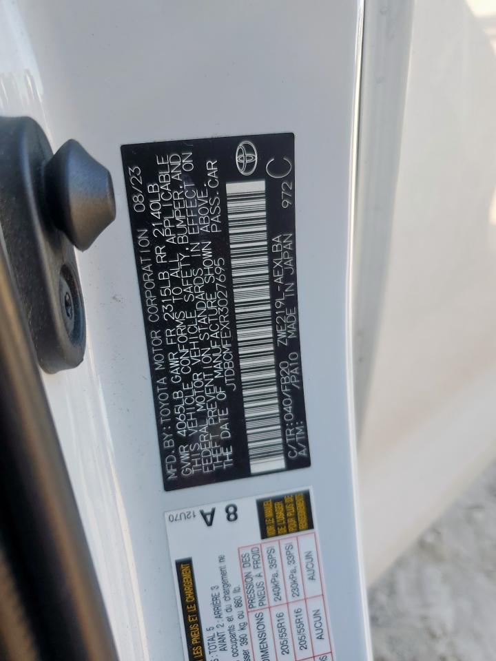 2024 TOYOTA COROLLA
