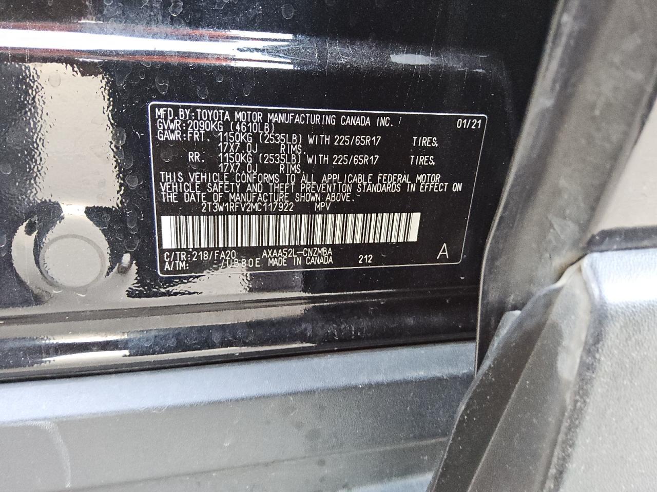 2021 TOYOTA RAV4