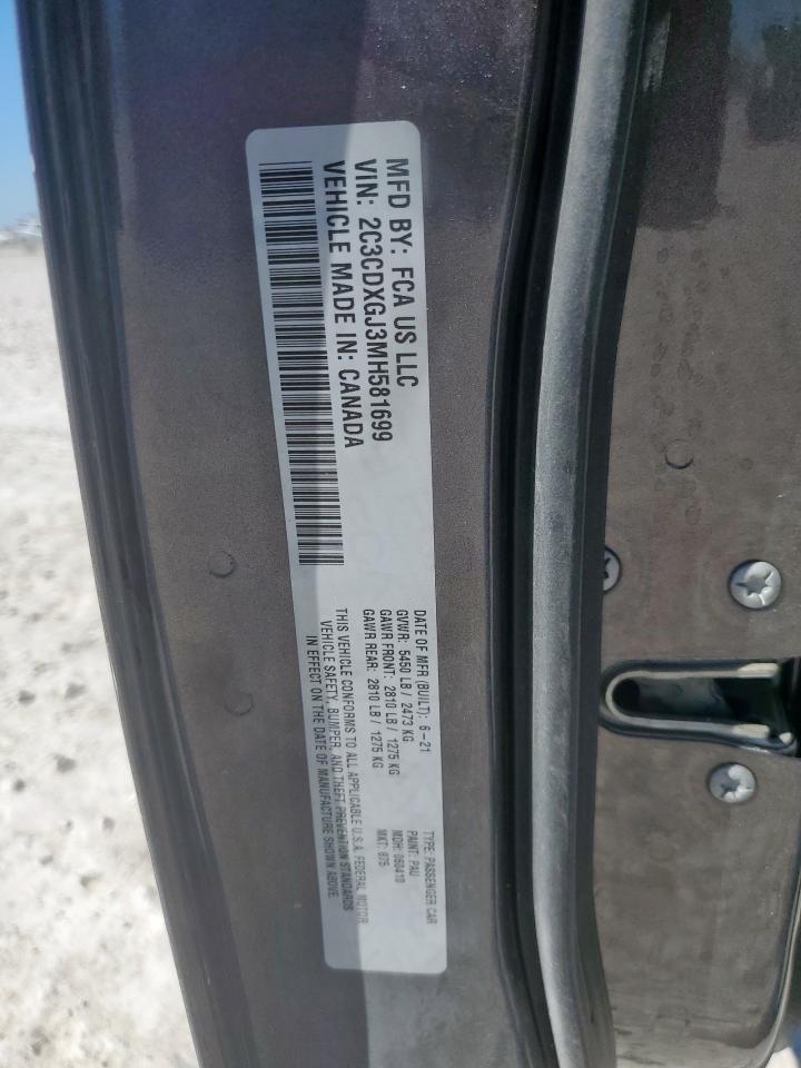 2021 DODGE CHARGER