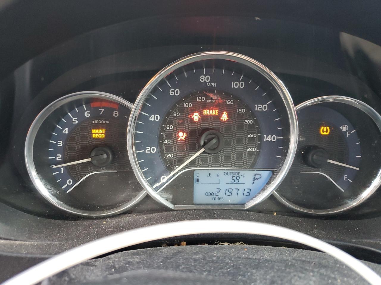 2014 TOYOTA COROLLA