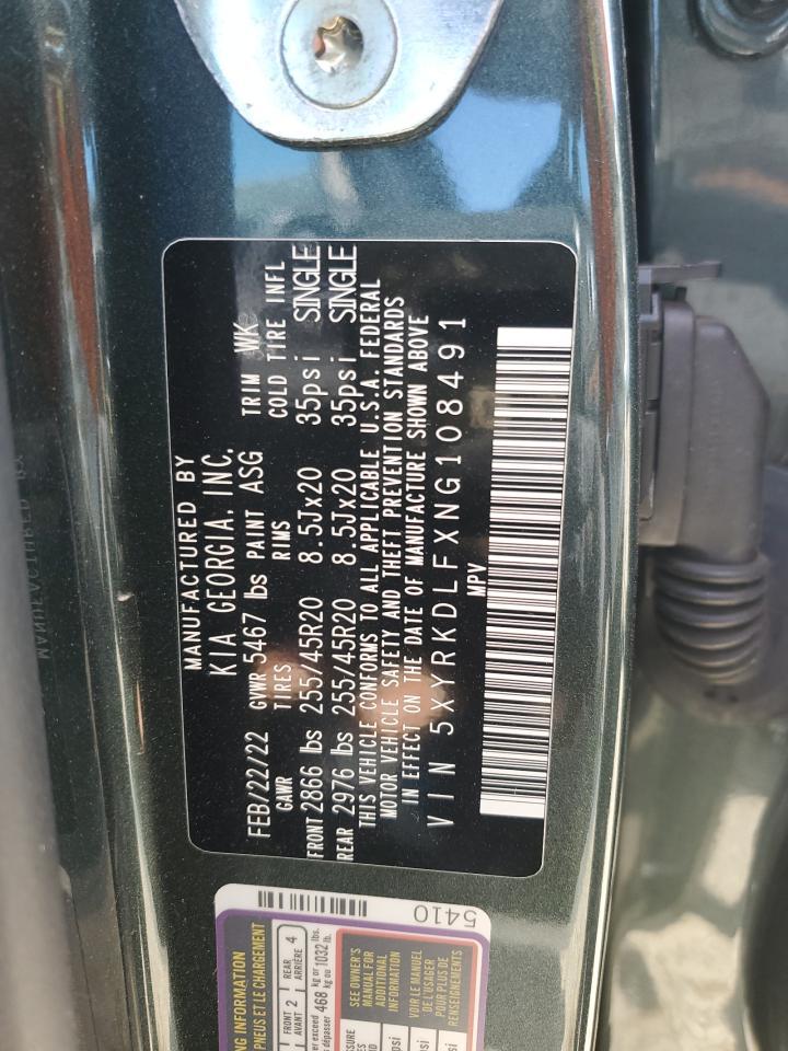 2022 KIA SORENTO