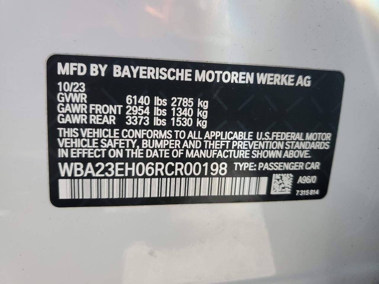 2024 BMW 7 series