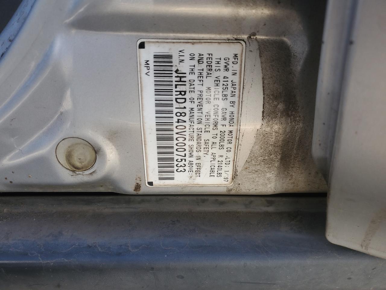 1997 HONDA CR-V