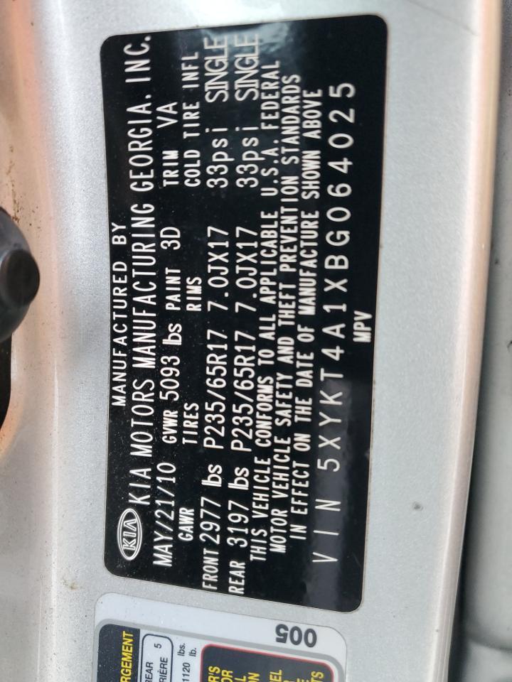 2011 KIA SORENTO