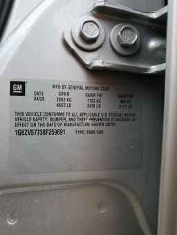 2008 SATURN Aura