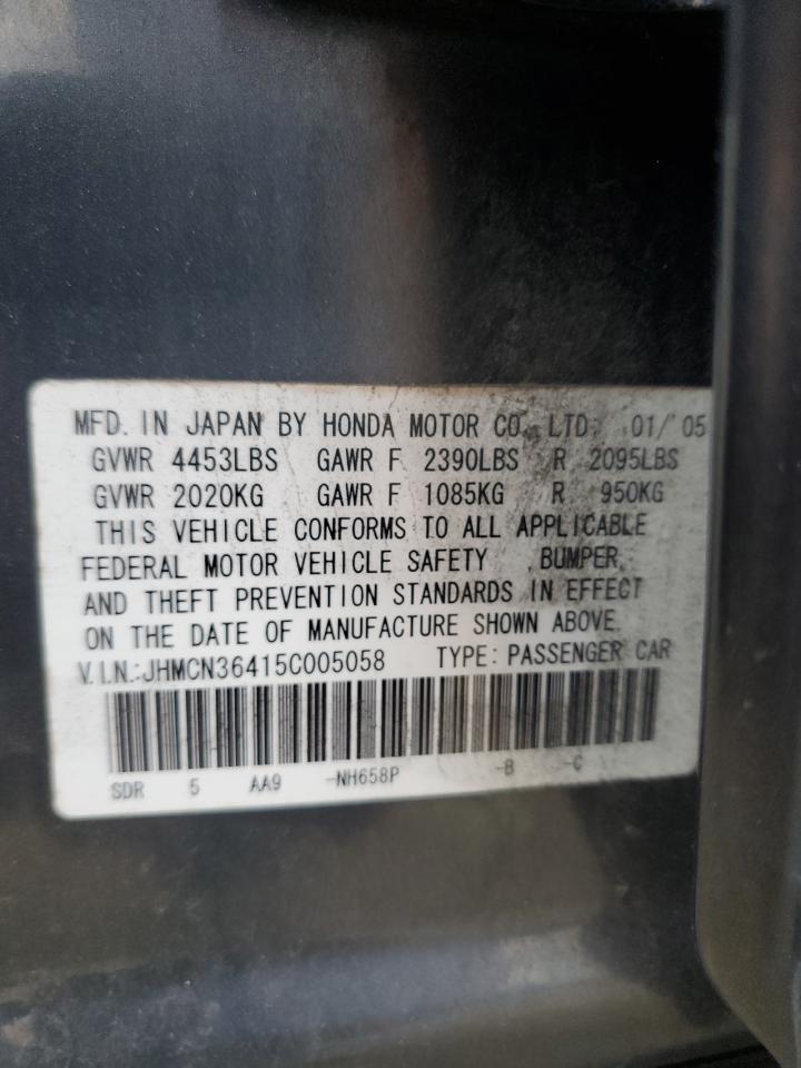 2005 HONDA ACCORD