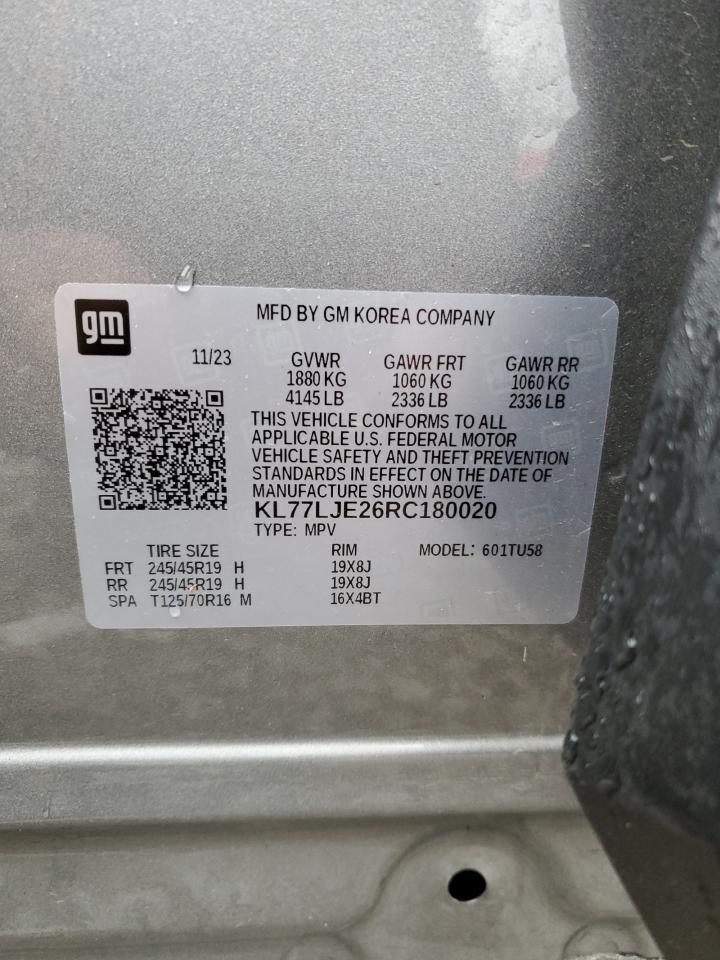 2024 CHEVROLET TRAX